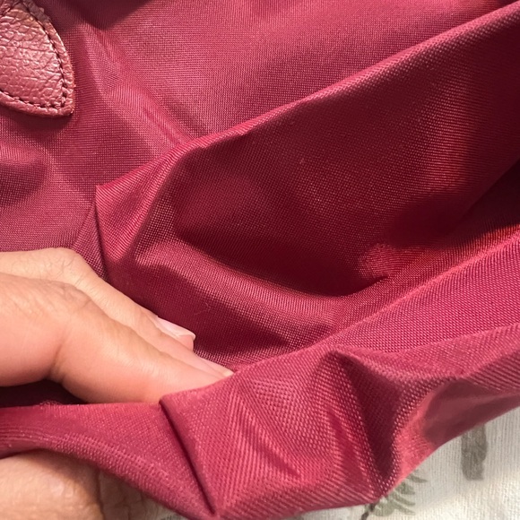 Longchamp le pliage club tote -Red Garnet - Picture 14 of 15